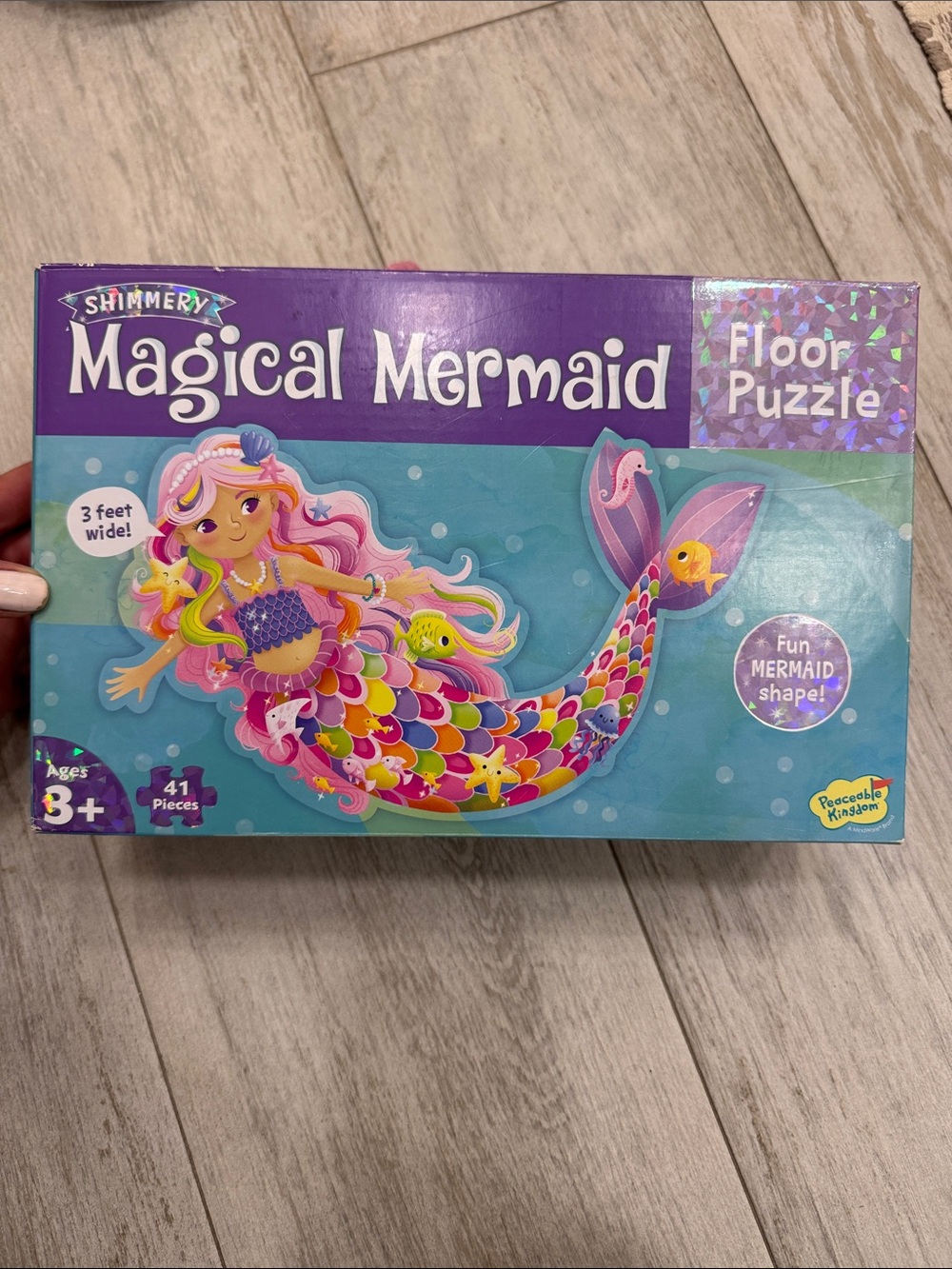 Magical Mermaid Floor Puzzle 3+